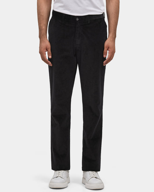 Black Textured Khakis - Pamir