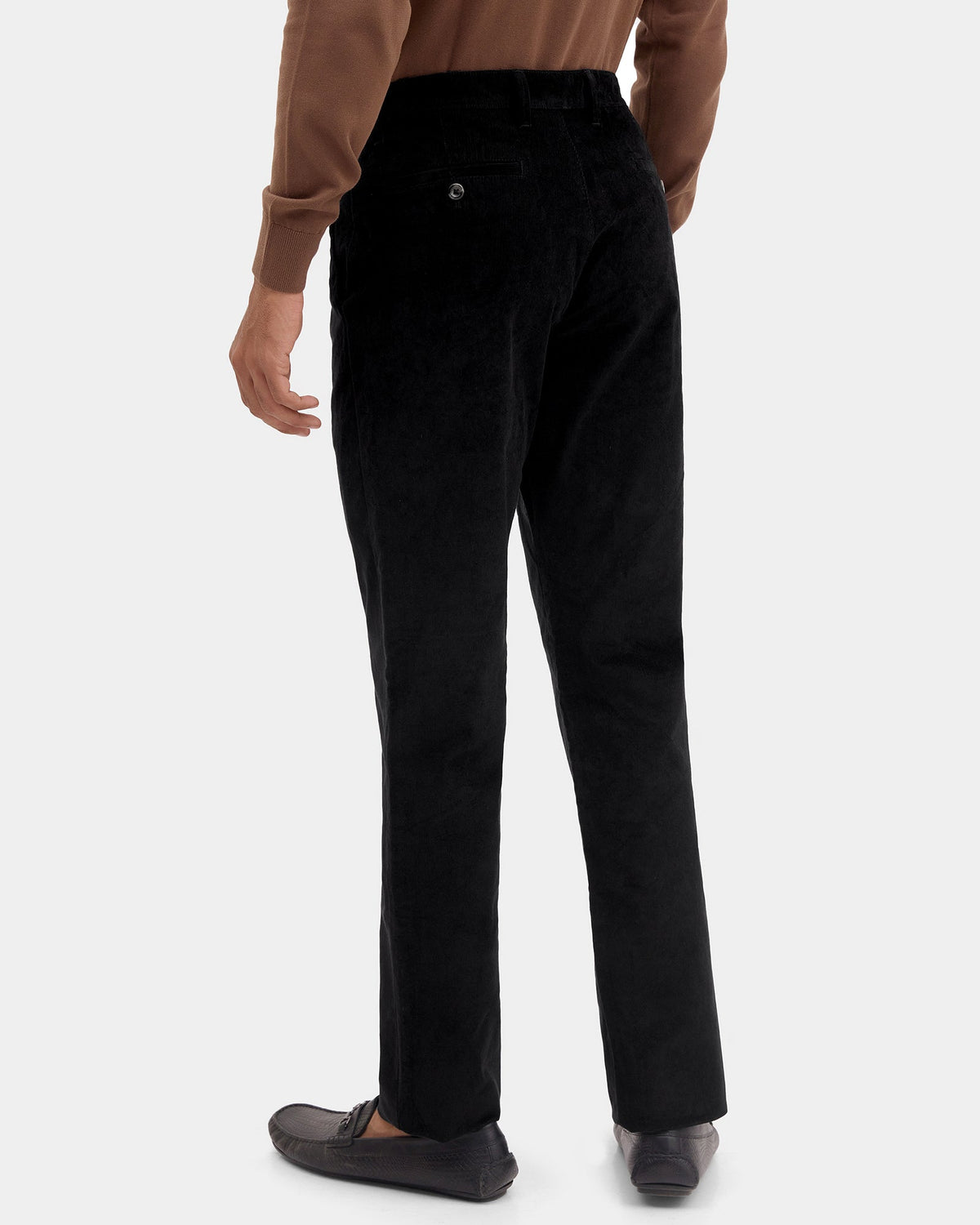Black Textured Khakis - Zagros
