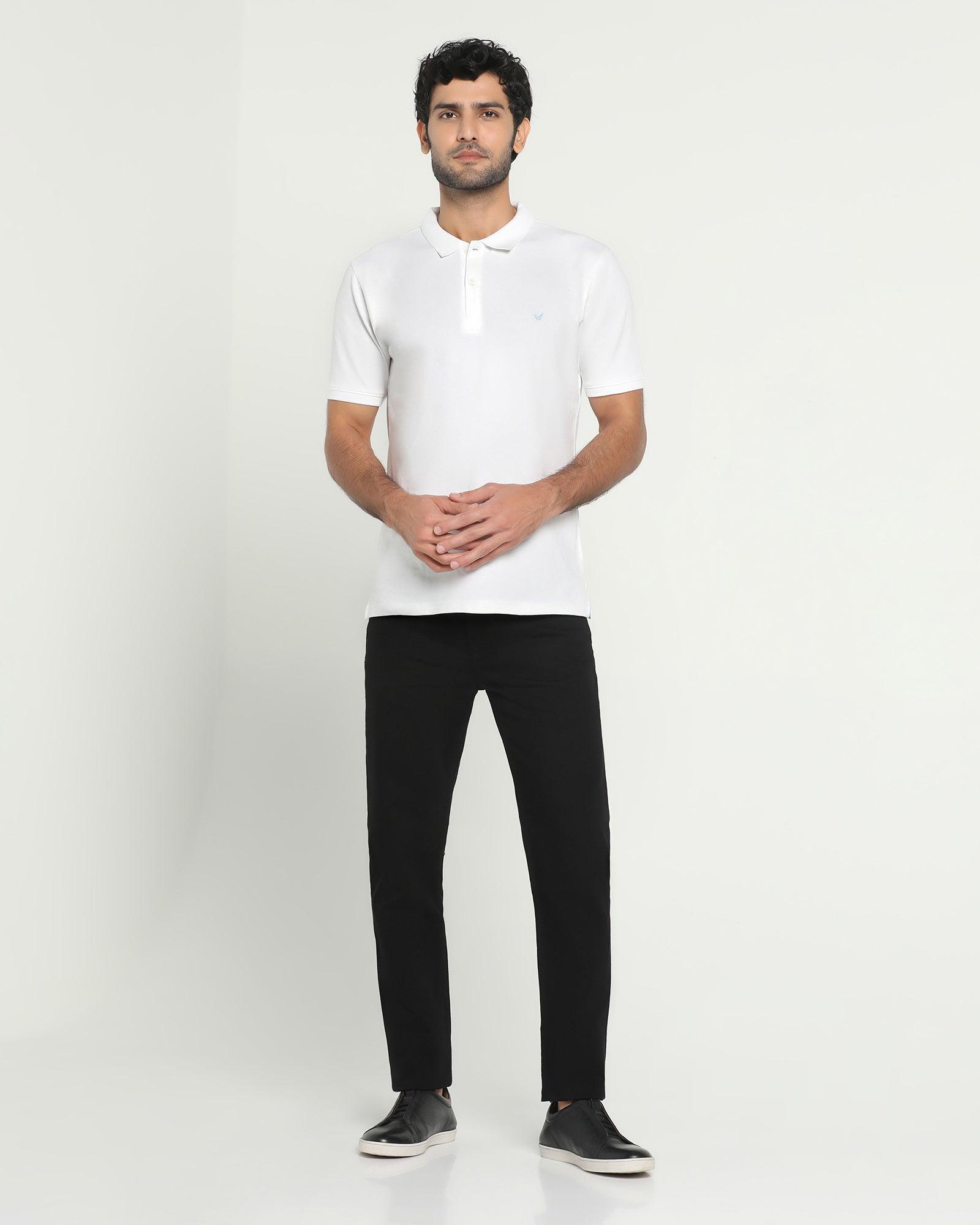 Must Haves Slim Comfort Buff Fit Black Jeans - Jacob