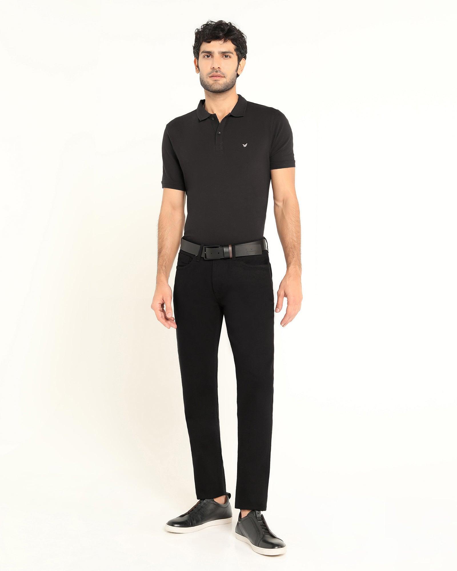 Must Haves Slim Yonk Fit Black Jeans - Jamie - Blackberrys