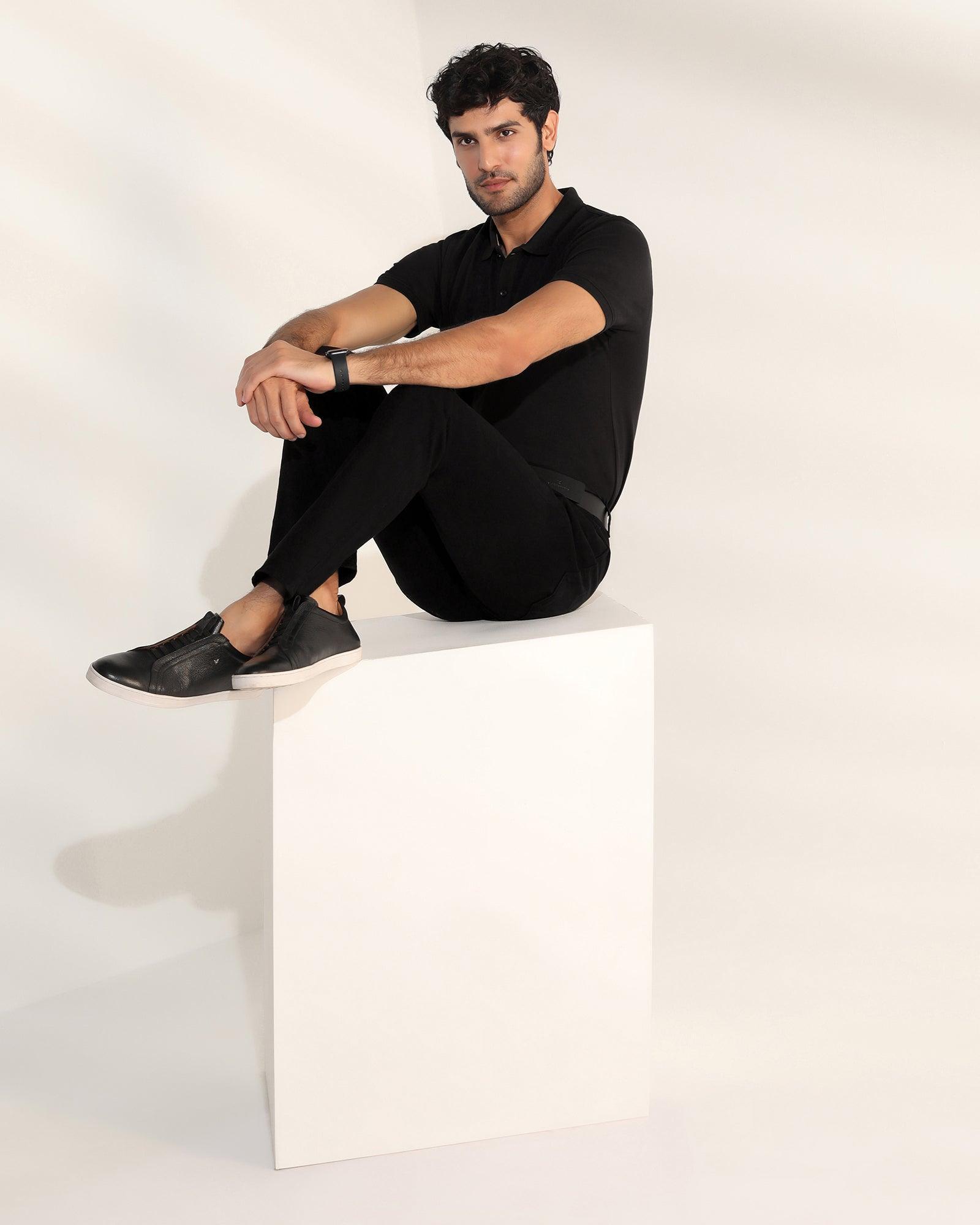 Must Haves Slim Yonk Fit Black Jeans - Jamie - Blackberrys