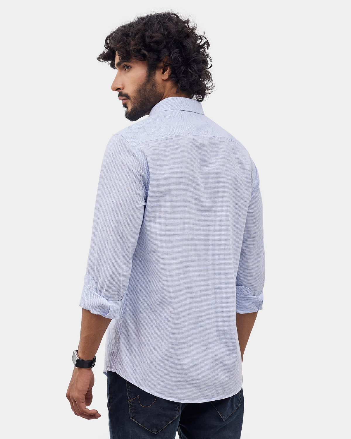 Blue Check Shirt - Mofer