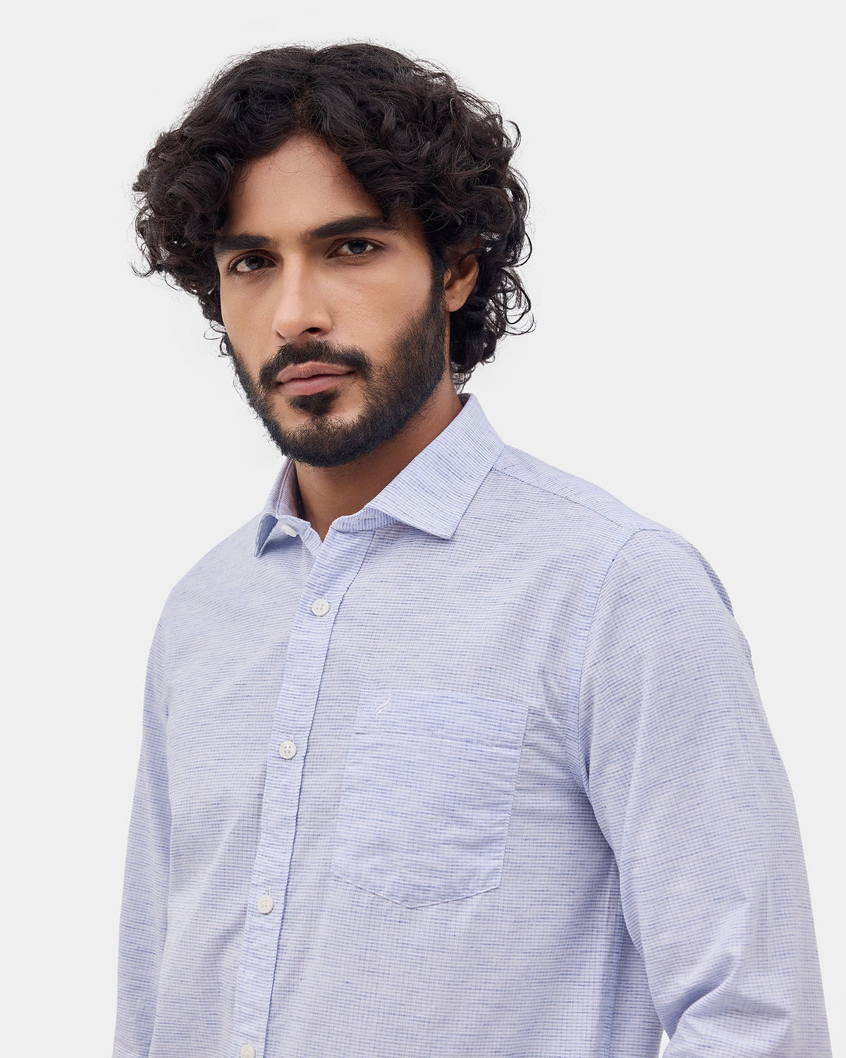 Blue Check Shirt - Mofer