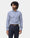 Blue Linen Stripe Shirt - Kylen