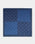 Blue Printed 100% Silk Pocket Square - Bino
