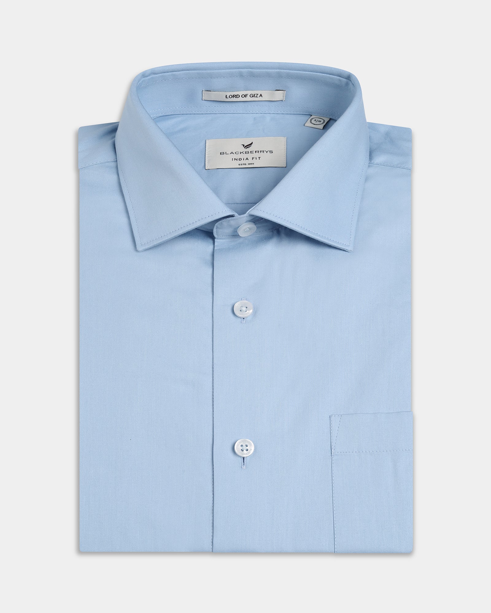 Blue Solid Shirt - Drex