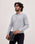 Bluish Grey Polo Neck Solid Sweater - Mushroom