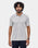 Bluish Grey Textured Polo - Cho