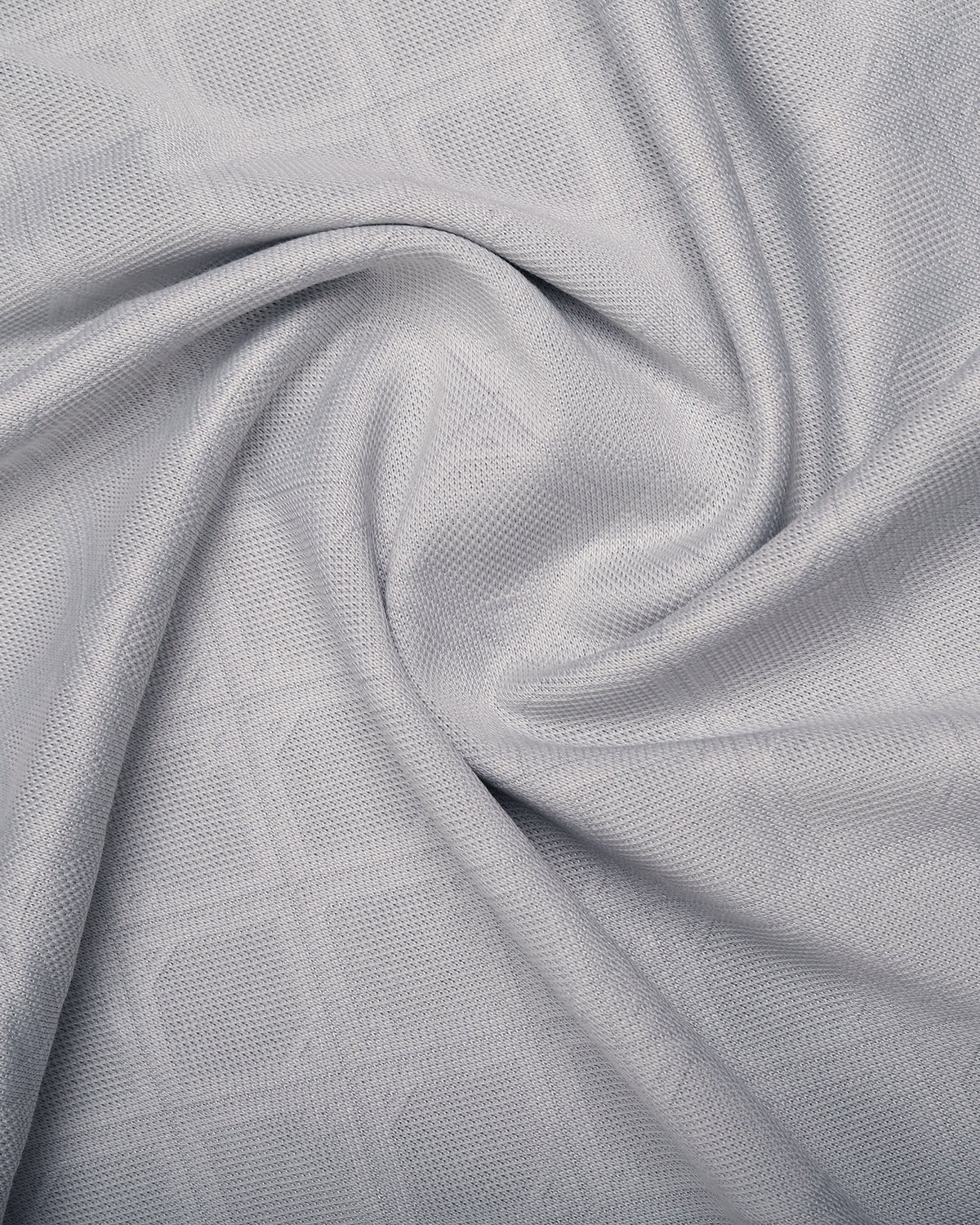 Bluish Grey Textured Polo - Cho