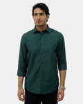 Bottle Green Check Shirt - Gaiaa