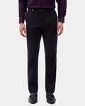 CLEAN FRONT SLIM COMFORT CHECK TROUSER