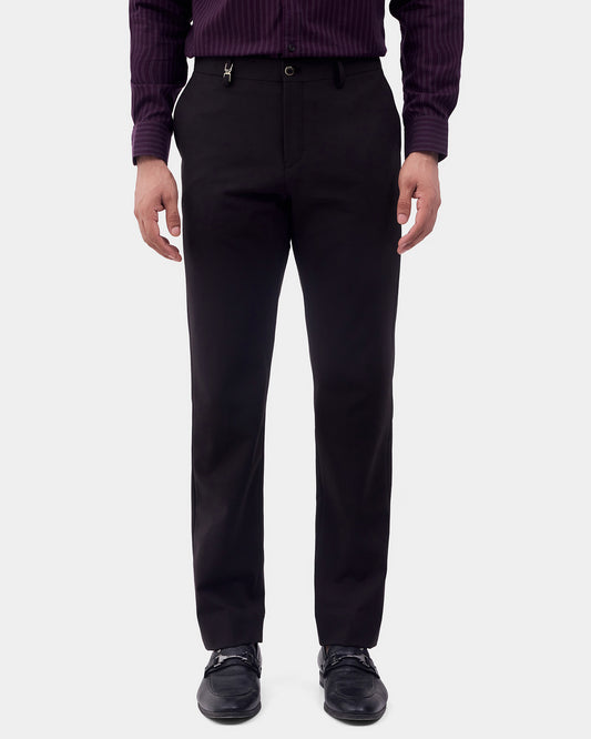 Brown Luxe Check Trouser - Orient