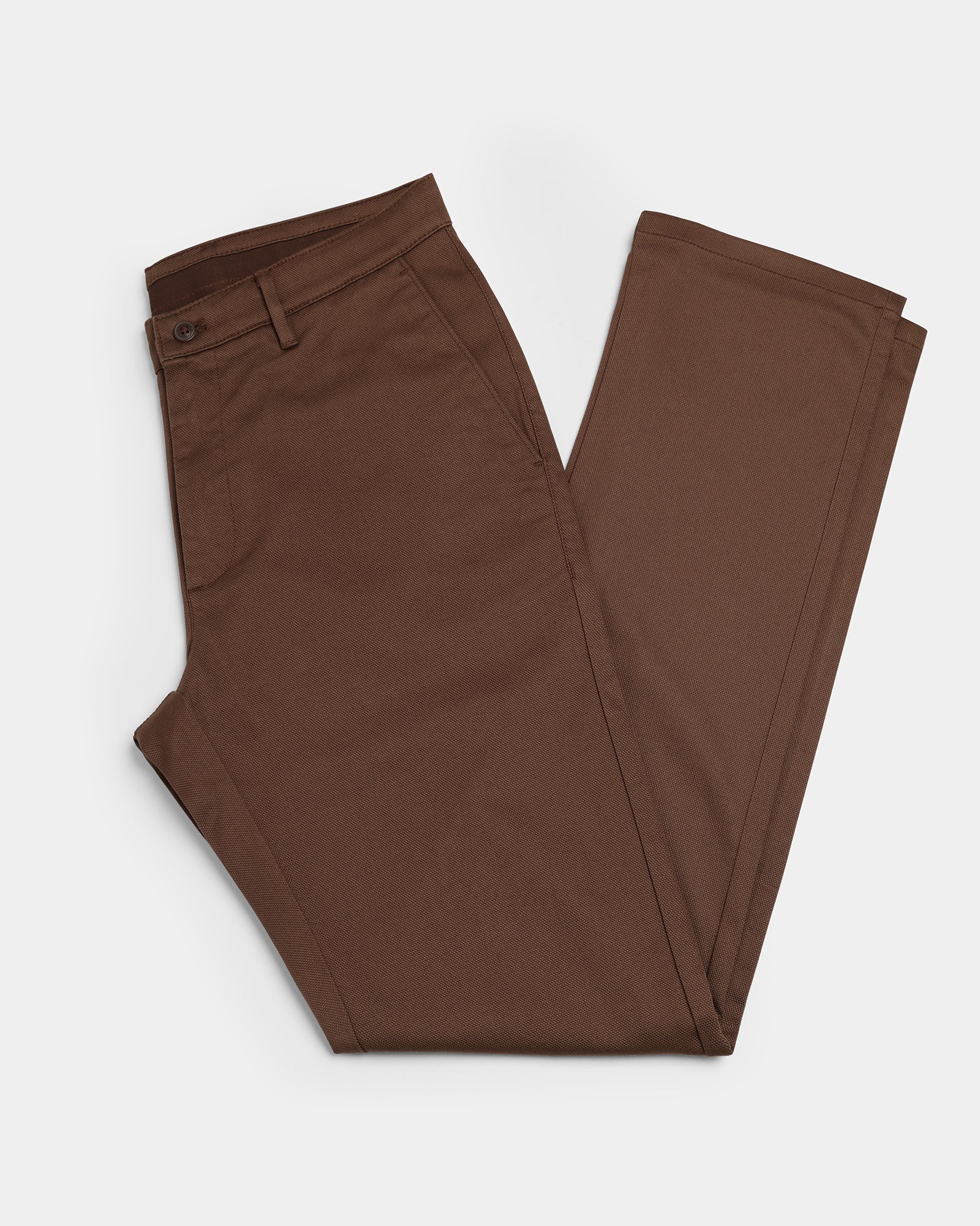 Brown Textured Khakis - Monta