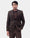 Brown Jacquard Blazer - Dereko