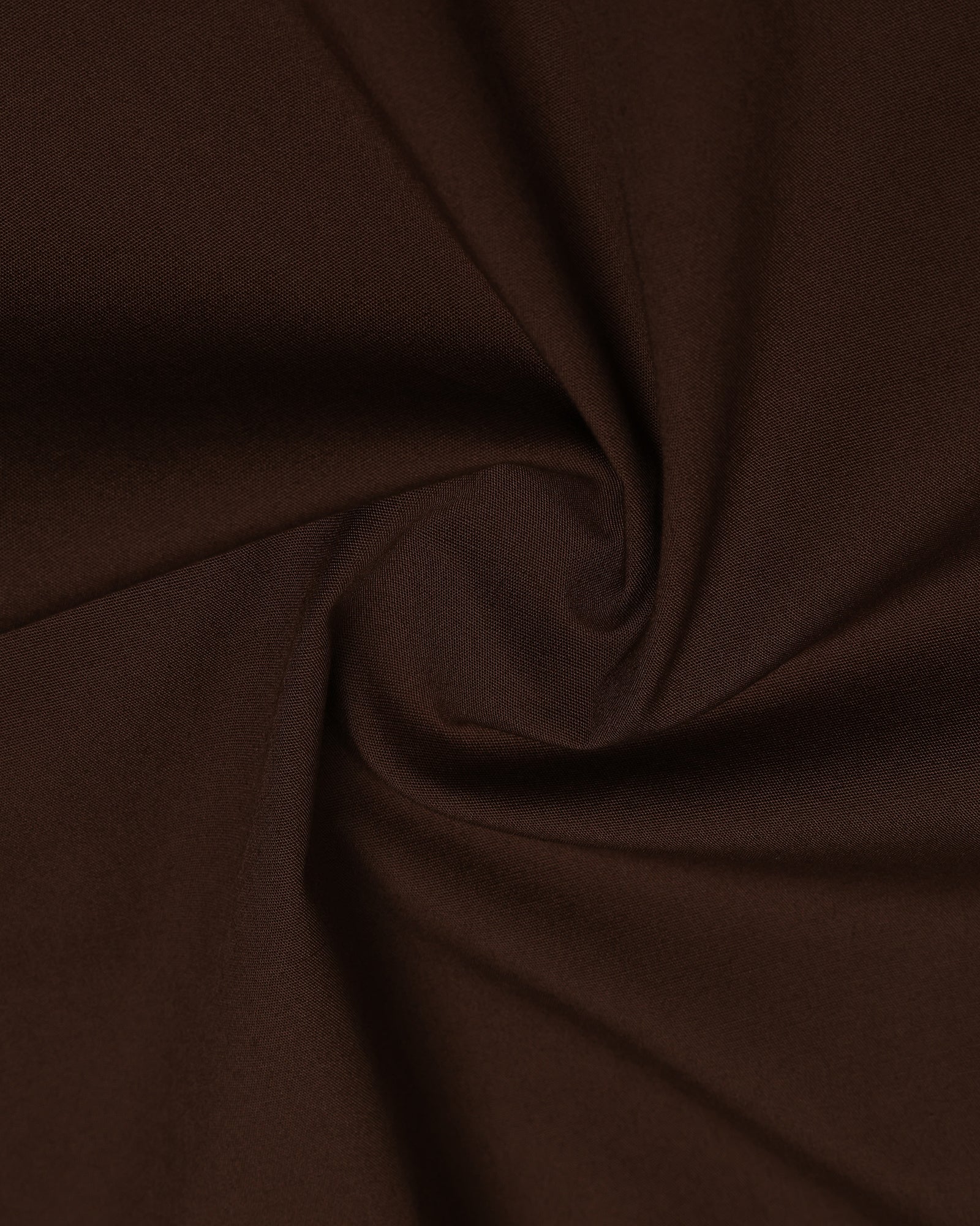 Brown Solid Shirt - Lujo