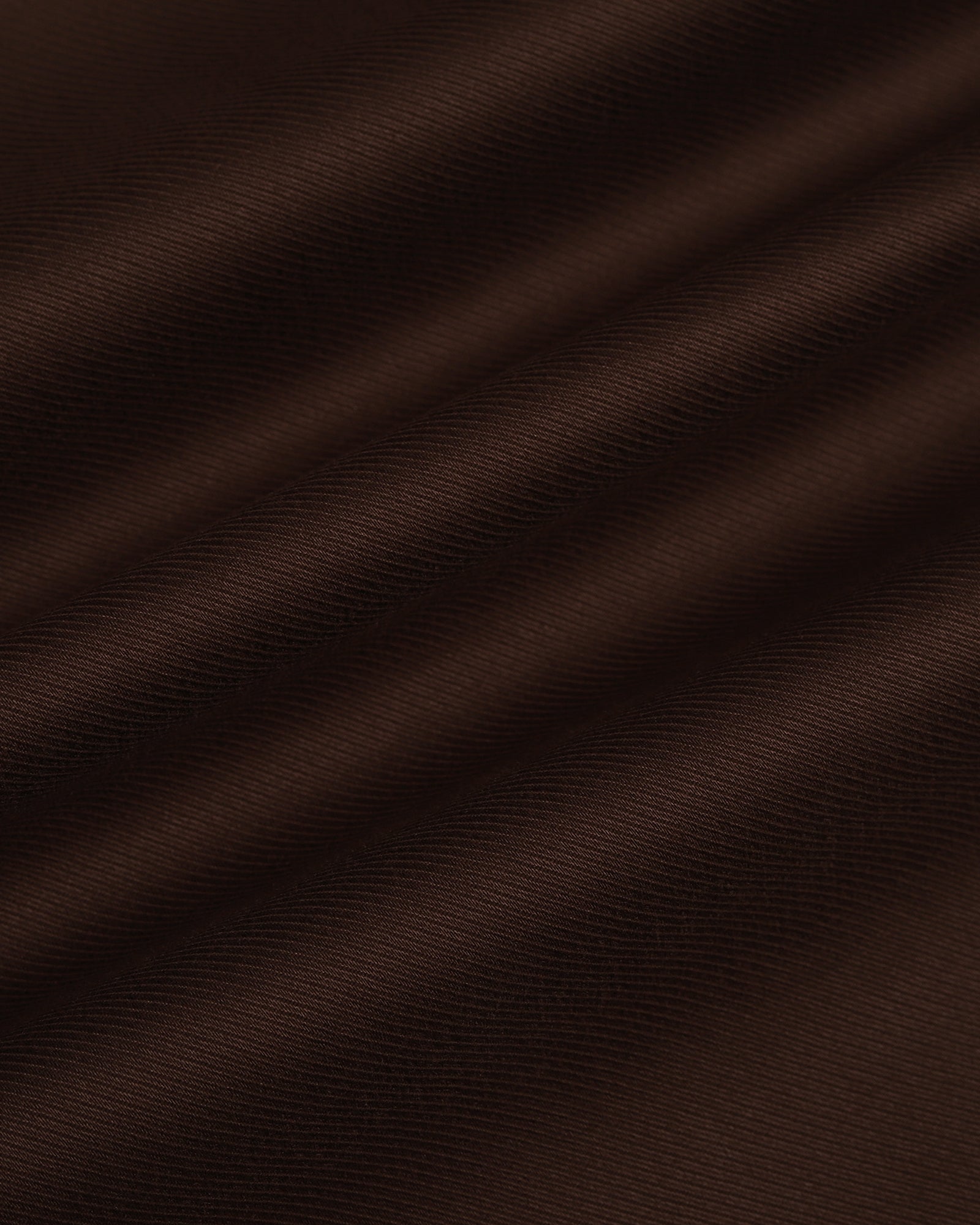 Brown Unwrinkle Solid Khakis - Sinai