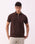 Brown Techpro Textured Polo - Hanu