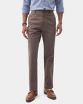 Brown Textured Khakis - Kary
