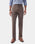 Brown Textured Khakis - Kary
