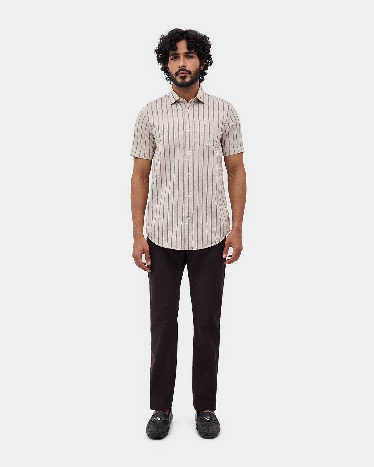Brown Corduroy Khakis - Dustin