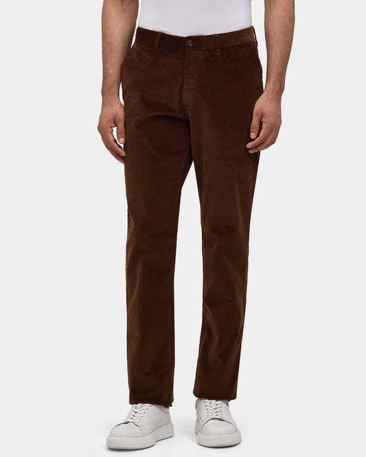 Brown Textured Khakis - Pamir