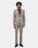 Brown Two Piece Check Suit - Zexter