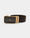 Leather Brown Textured Belt - Weynn