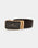 Leather Brown Textured Belt - Weynn