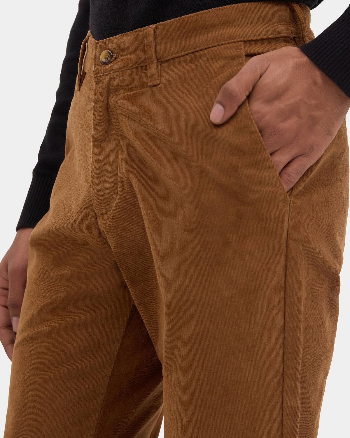 Camel Textured Khakis - Zagros
