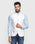 Linen Bandhgala Casual White Solid Waistcoat - Crew