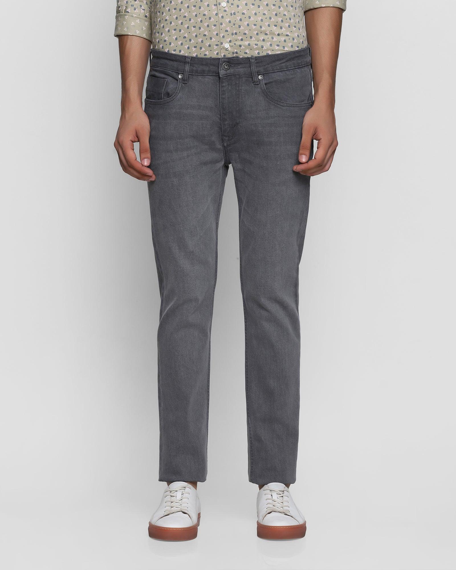 Slim Yonk Fit Grey Jeans - Crask