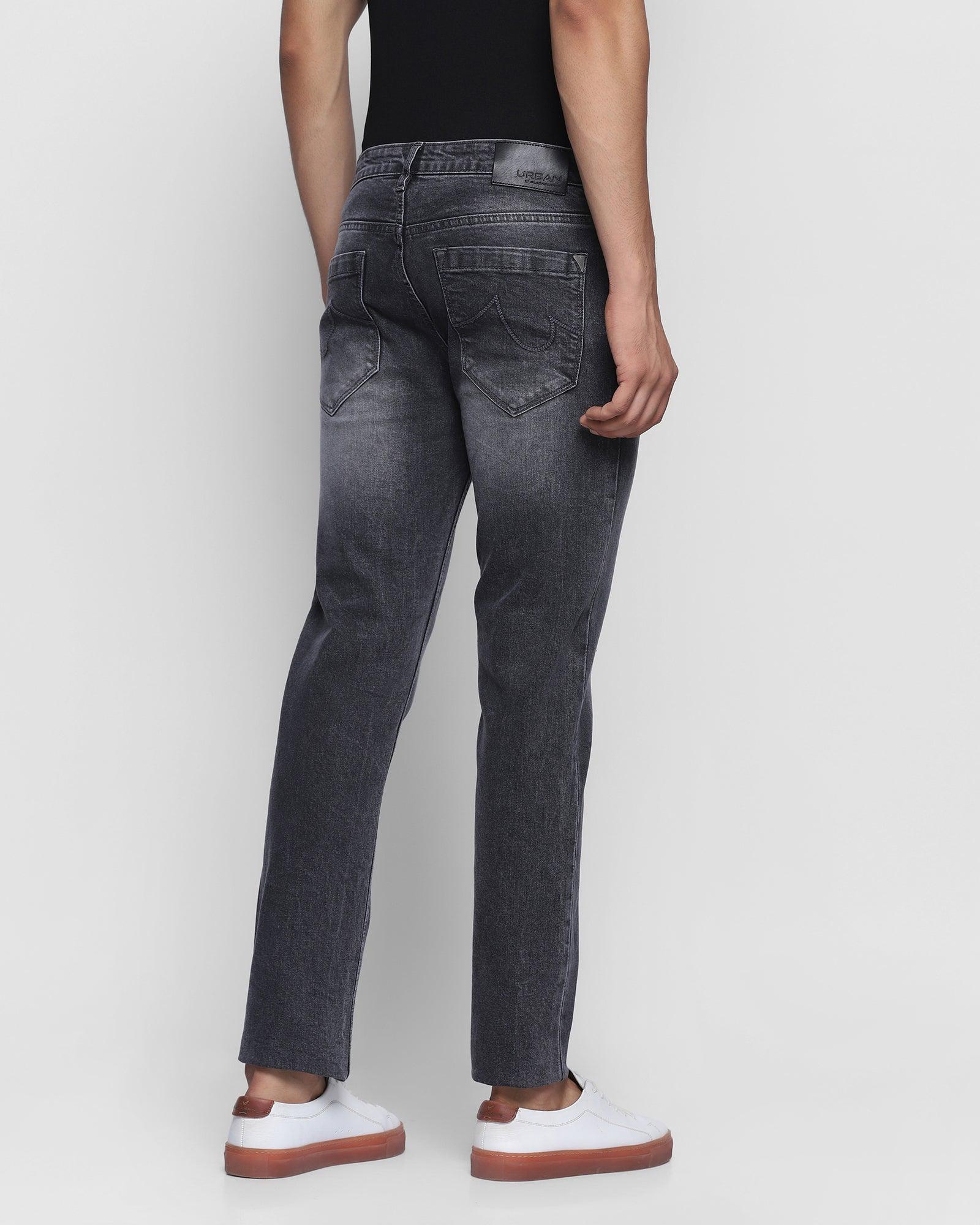 Slim Yonk Fit Grey Jeans - High