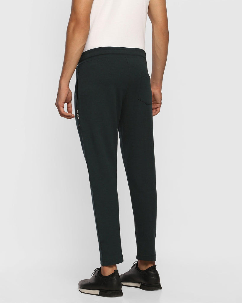 Casual Forest Green Solid Jogger - Herem