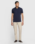 Solid Casual Khakis In Beige B-95 (Cratis) - Blackberrys