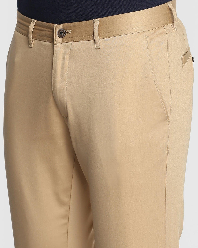 Slim Fit B-91 Casual Khaki Solid Khakis - Clark