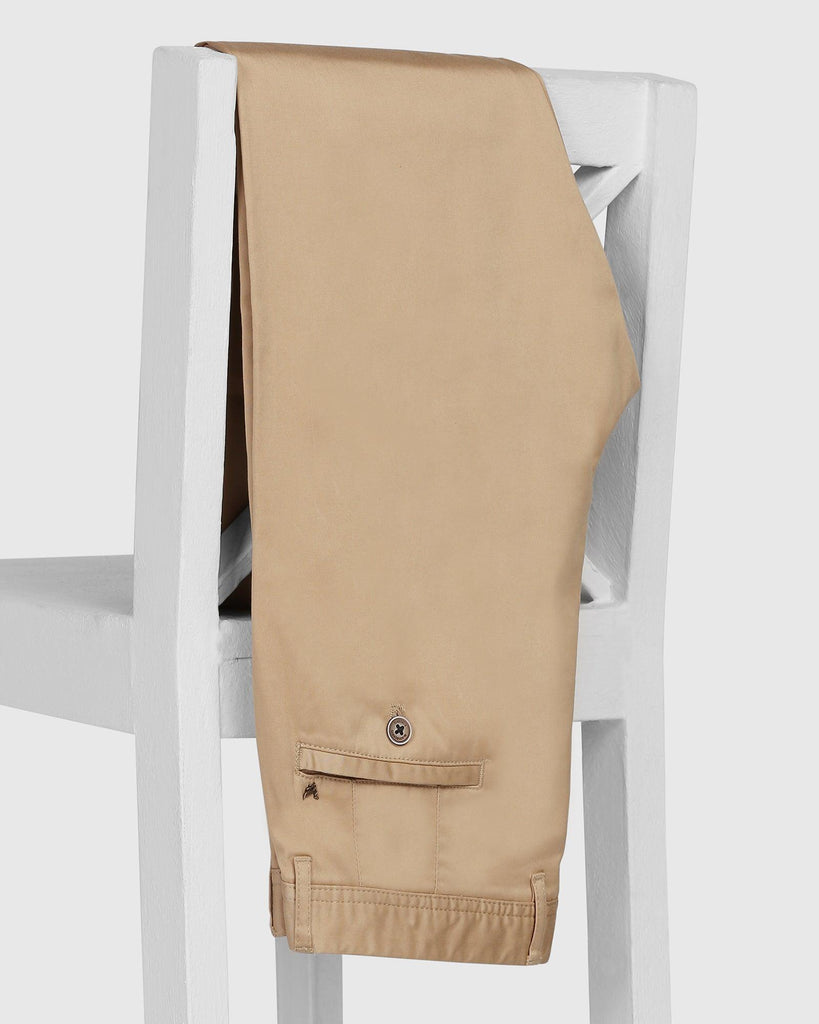 Slim Fit B-91 Casual Khaki Solid Khakis - Clark