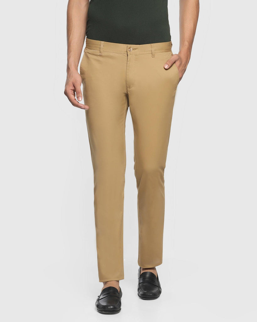 Slim Fit B-91 Casual Khaki Solid Khakis - Lab