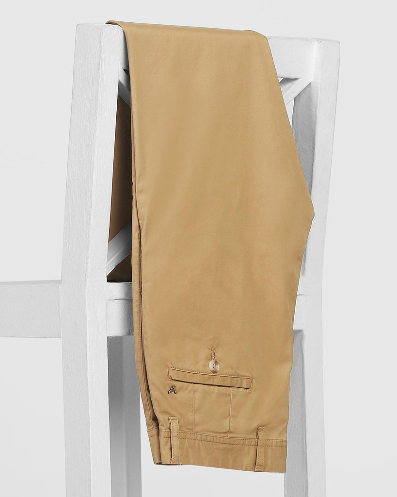 Slim Fit B-91 Casual Khaki Solid Khakis - Lab