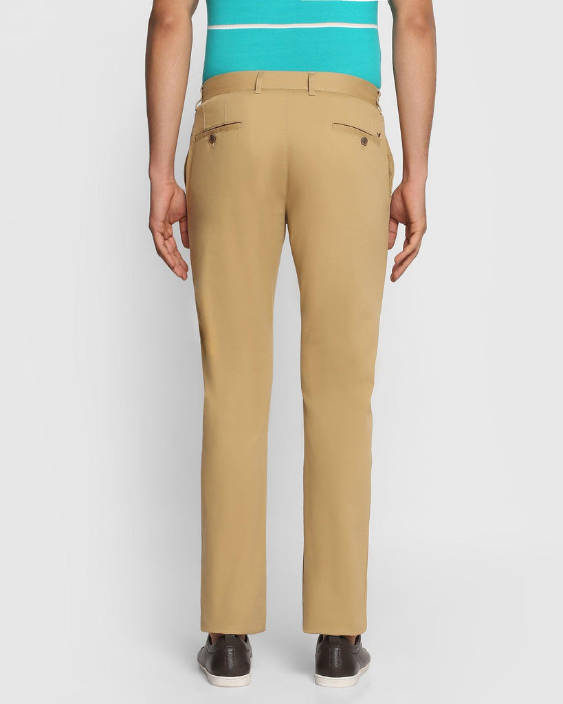 Slim Comfort B-95 Casual Khaki Solid Khakis - Tab