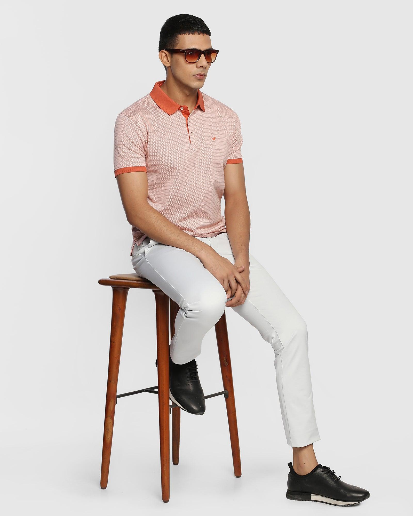 Solid Casual Khakis In Light Blue B-91 (Hector) - Blackberrys
