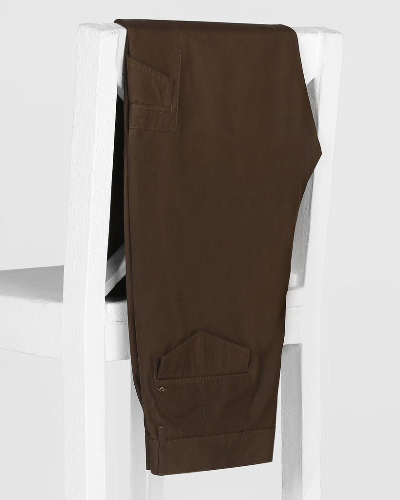 Nadal Casual Olive Solid Khakis - Cargo