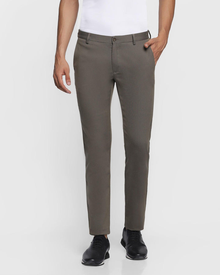 Super Slim Phoenix Casual Olive Solid Khakis - Beta