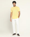 Casual Khakis In White B-95 (Kinsley) - blackberrys-clothing