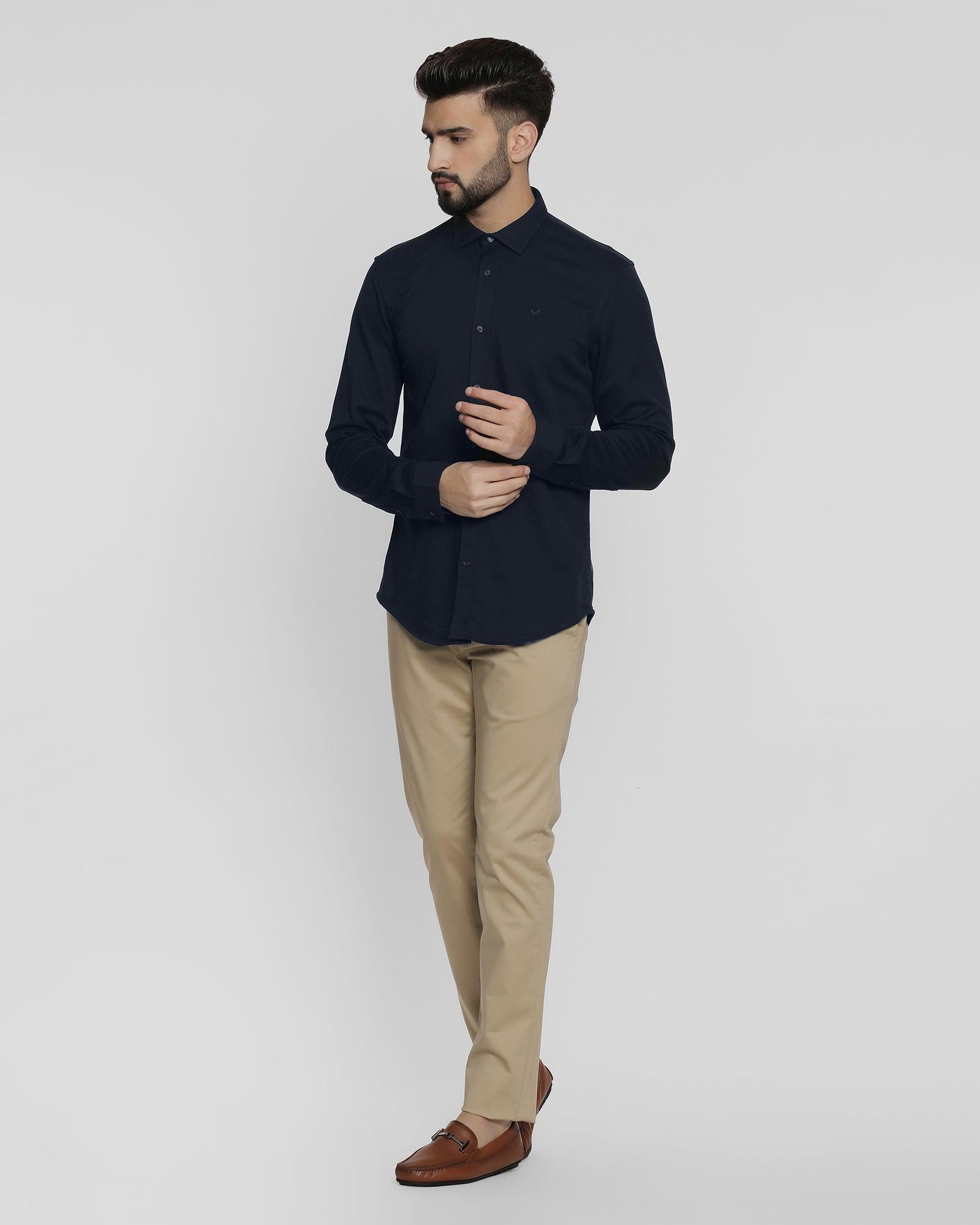 Casual shirt with deals formal pants