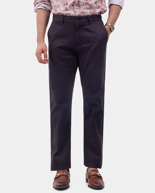 Charcoal Textured Khakis - Langstang