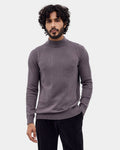 Charcoal Grey Solid Sweater - Poppy