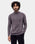 Charcoal Grey Solid Sweater - Poppy
