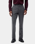 CLEAN FRONT SLIM COMFORT SOLID TROUSER
