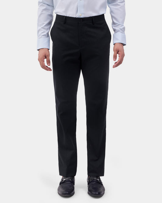 Charcoal Stripe Trouser - Ebel