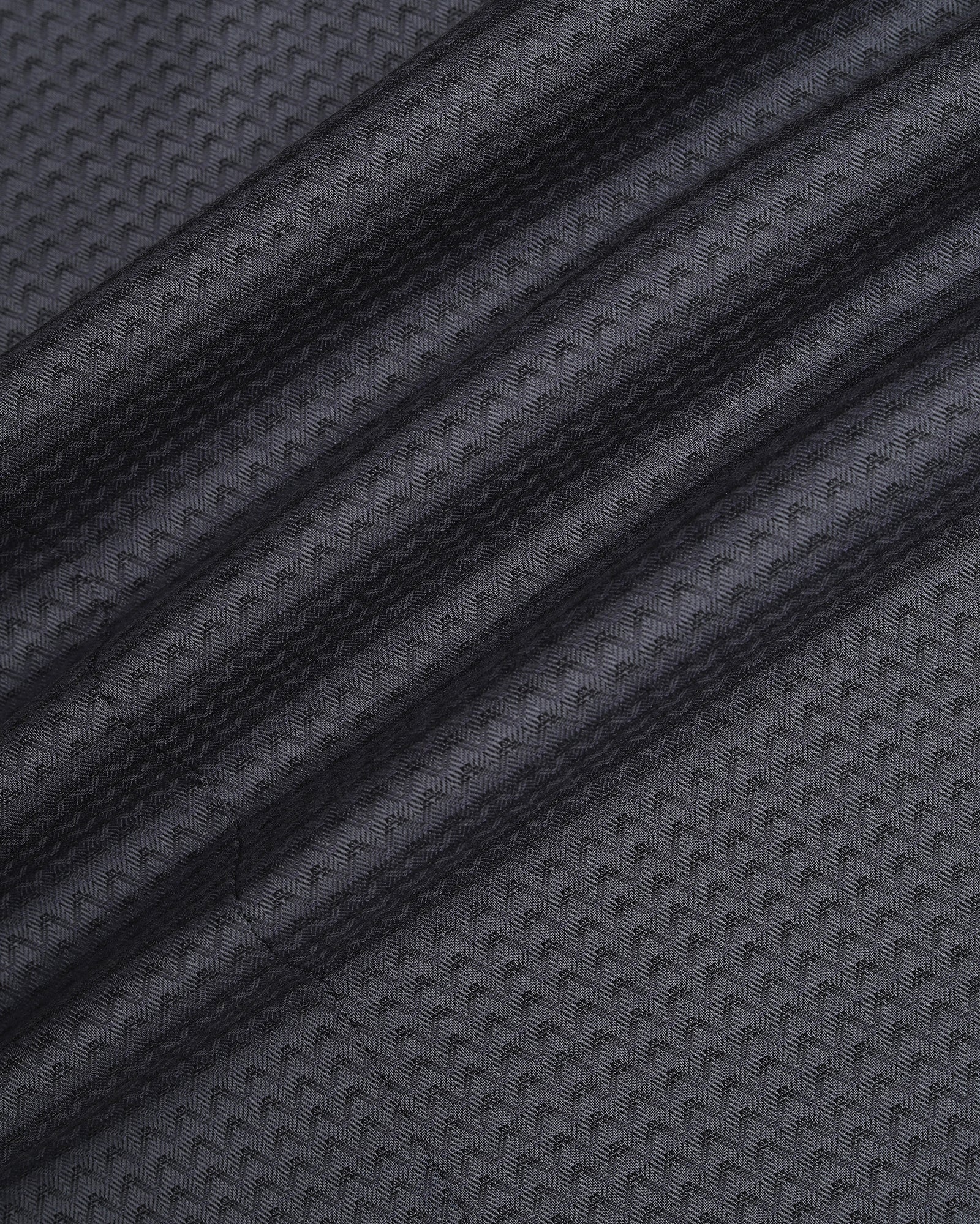 Charcoal Textured Shirt - Kynsa